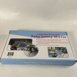 Adjustable Back Seat Baby Mirror